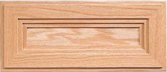 Victoria Red Oak Drawer Front