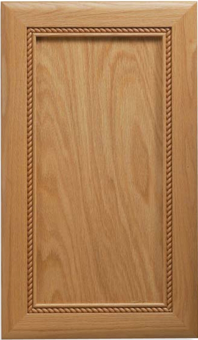 Inset Cape Cod Oak Cabinet Door
