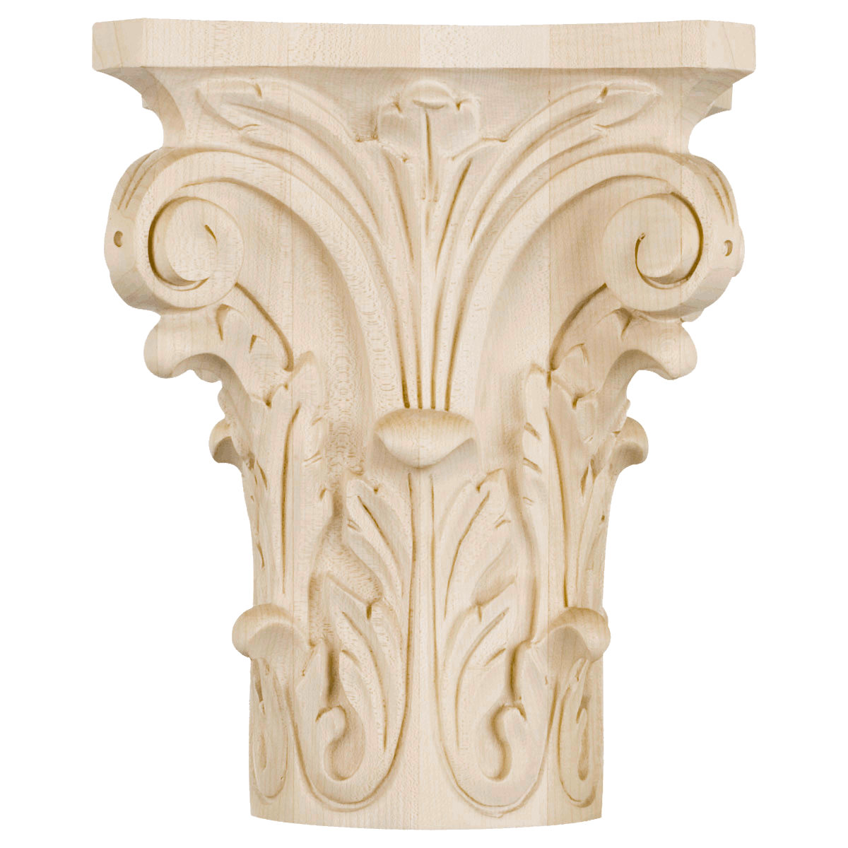 Large round acanthus capital