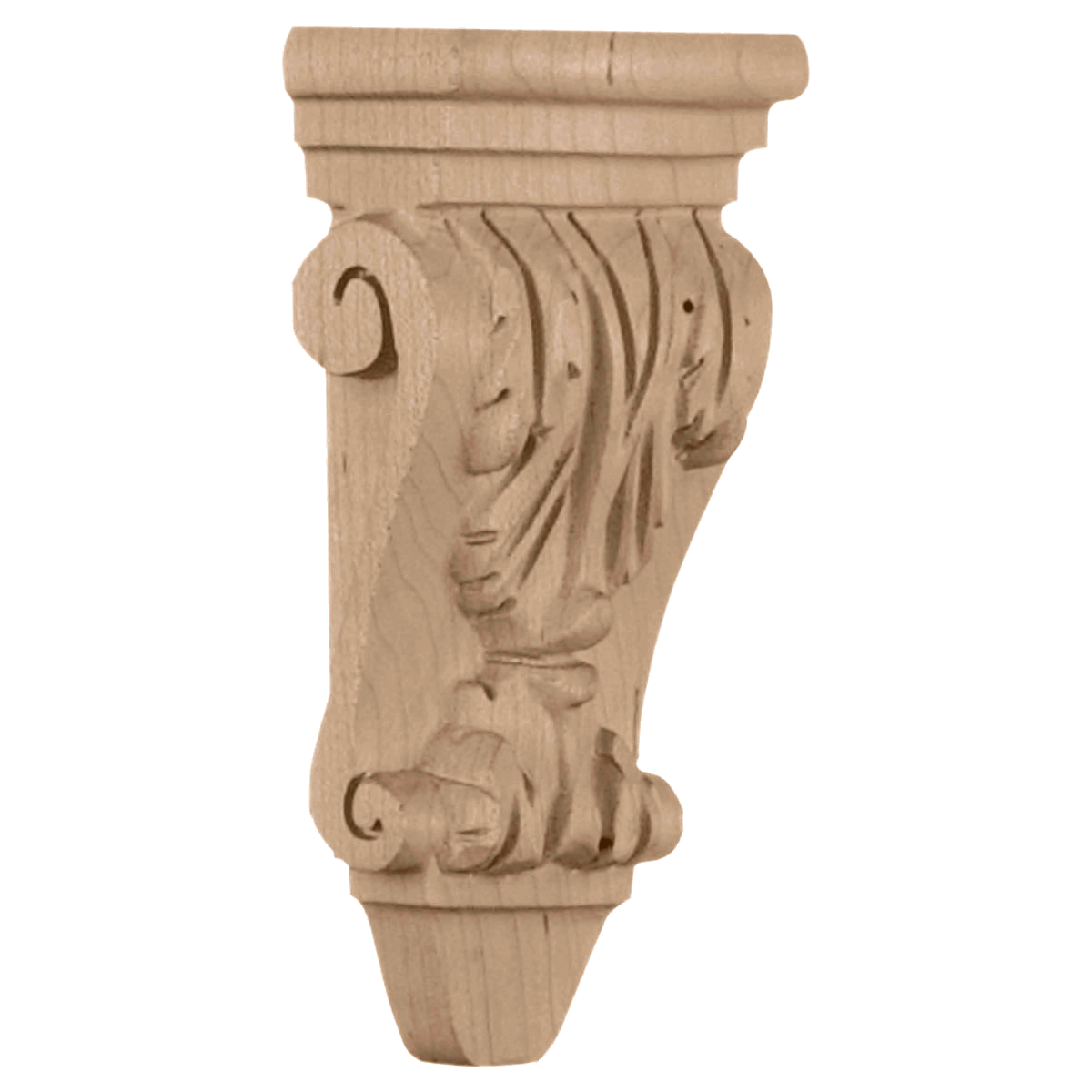 CORW03X02X06PA Acanthus Leaf Pilaster Corbel