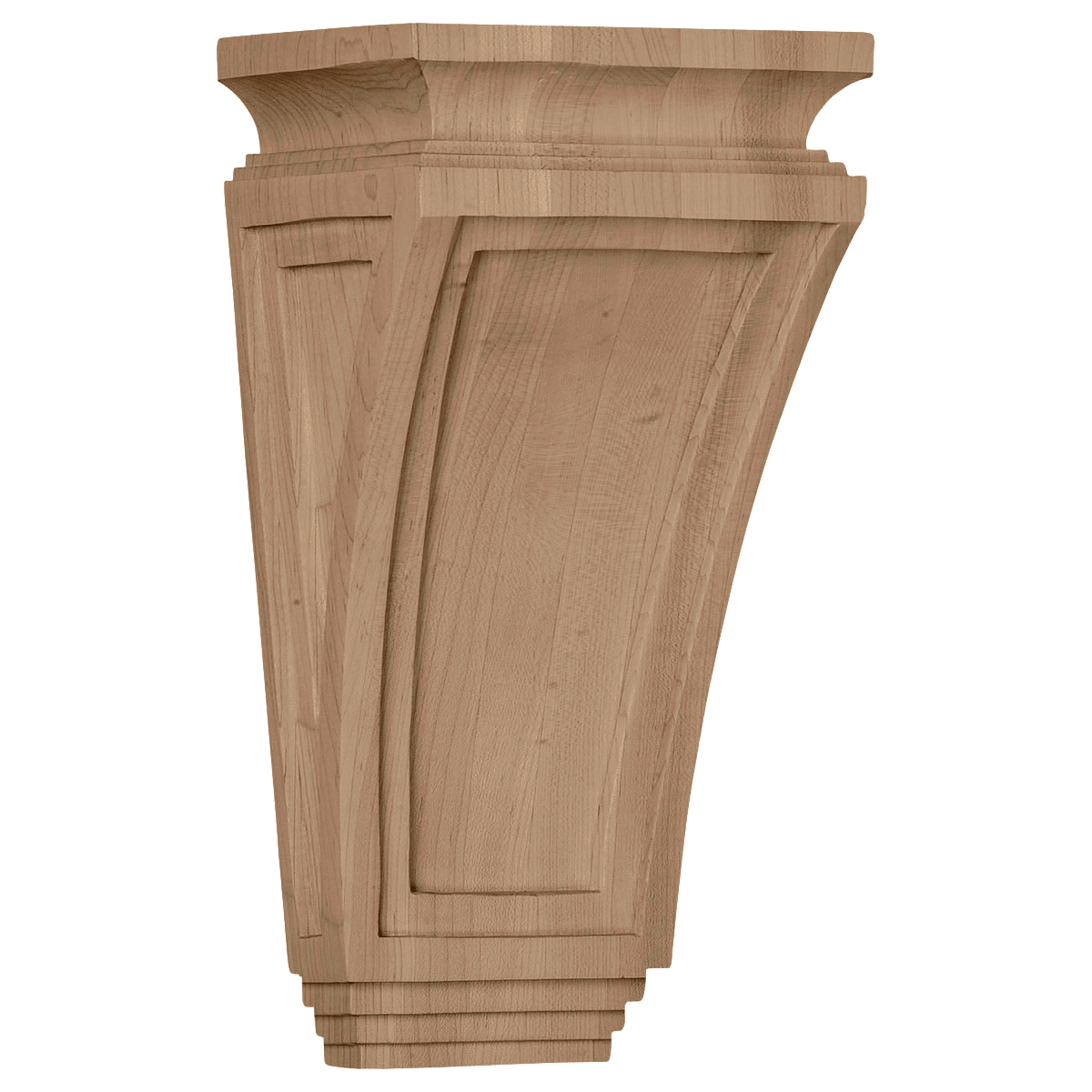 COR06X04X12AR-M COR06X04X12AR Extra Large Arts and Crafts Corbel 6"W x 4 3/4"D x 12"H