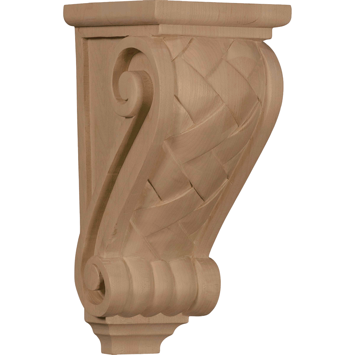 CORW04X05X10BW Basket Weave Corbel