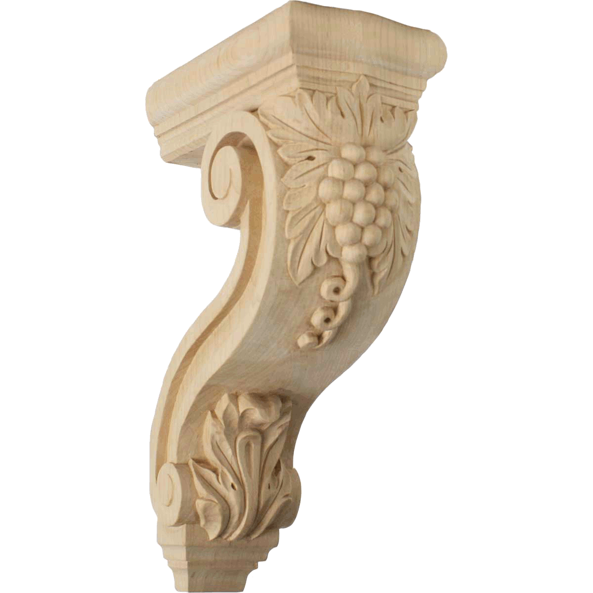 COR04X08X13HO Holmdel Grapes & Vines Corbel