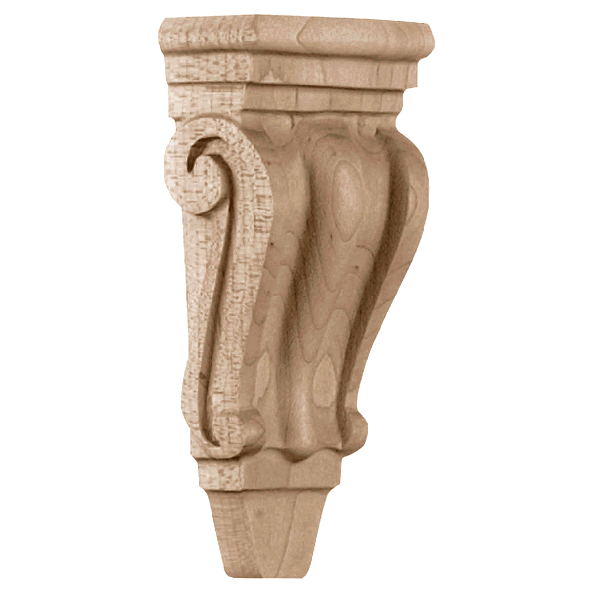 CORW03X02X06PT Traditional Pilaster Corbel