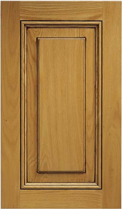Coronado Red Oak Raised Panel Cabinet Door