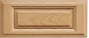 Revere N-Panel Red Oak Drawer Front