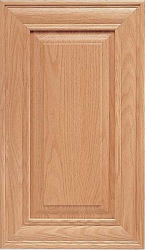 Rochester S-Panel Red Oak Door