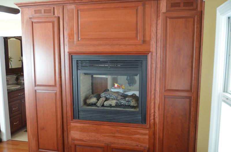 Custom Fireplace Entertainment Center